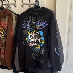 Ed Hardy Full Zip hoodie🔥🔥🔥
